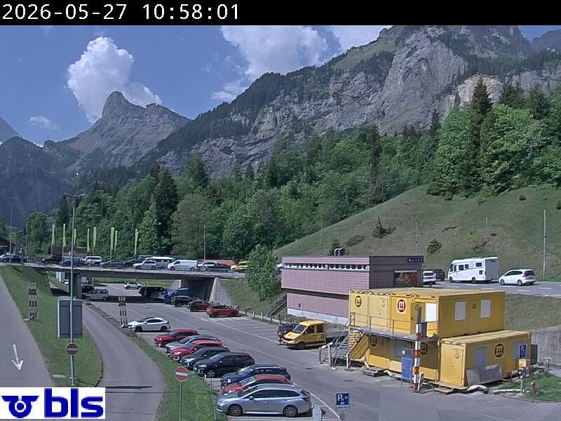 Kandersteg › Süden: Autoverlad Lötschberg