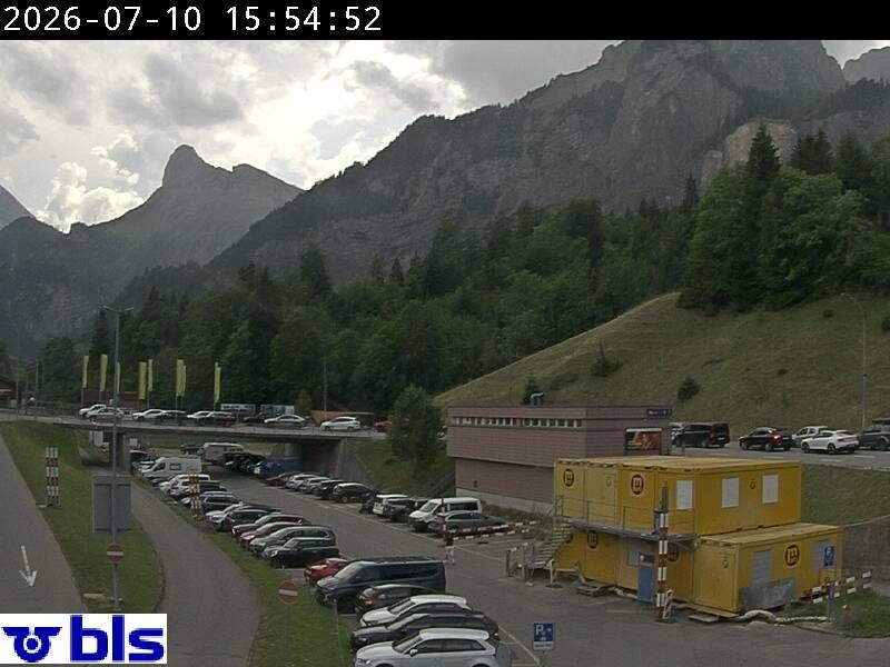 Kandersteg › Süden: Autoverlad Lötschberg