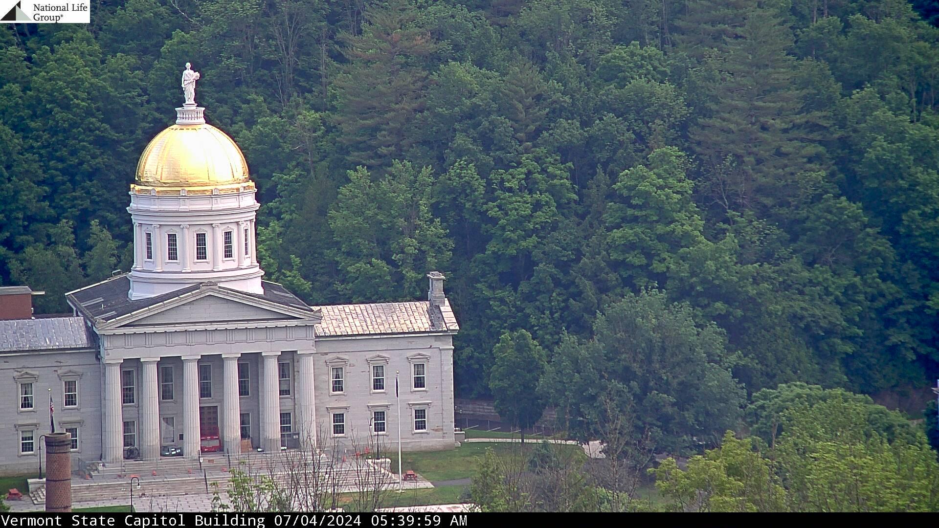 Traffic Cam Montpelier: State Capitol Building, One National Life Drive
