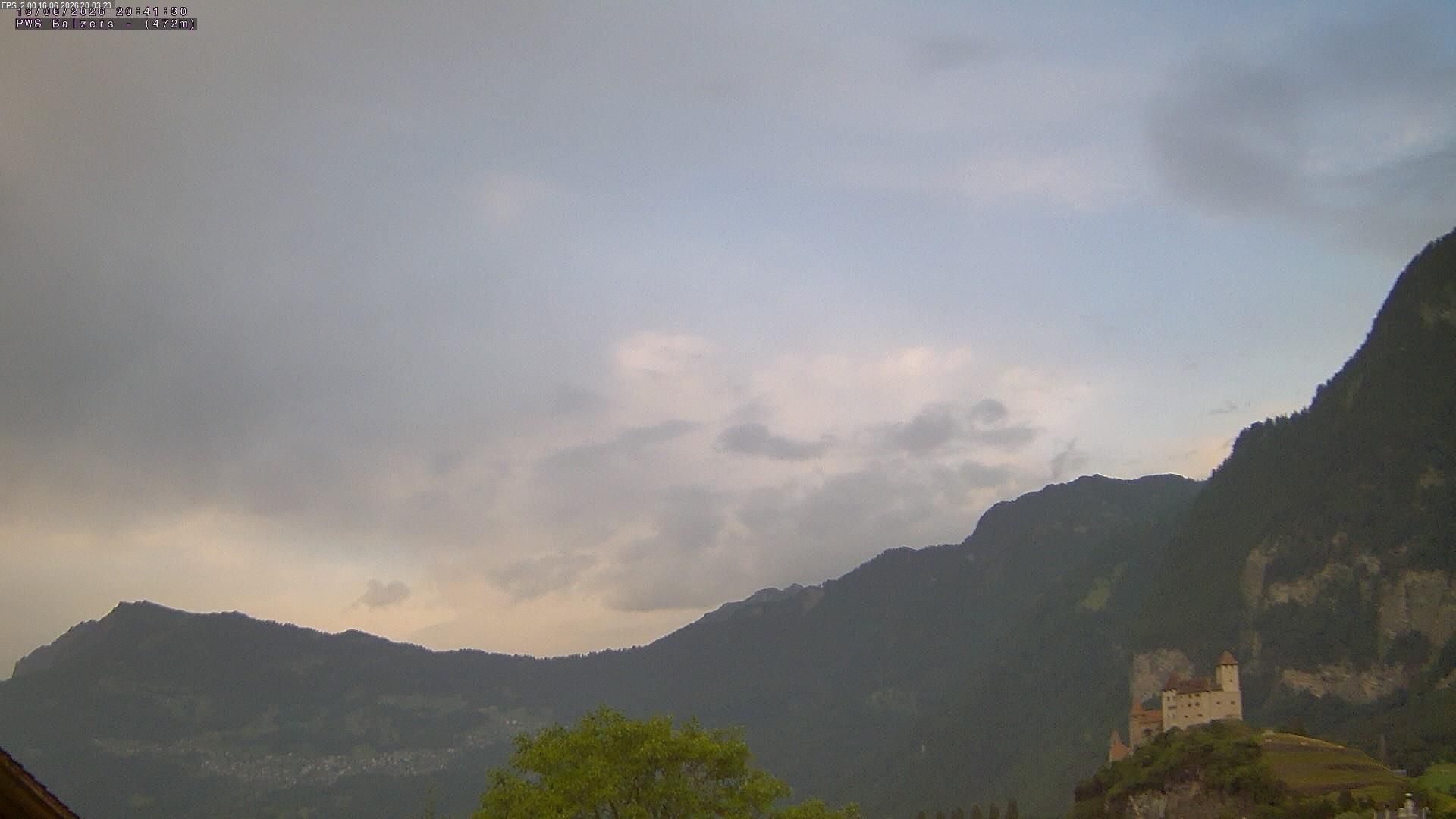 Balzers: Liechtenstein: Blickrichtung Nord
