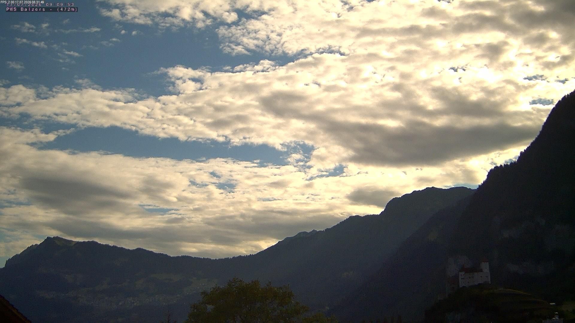 Balzers: Liechtenstein: Blickrichtung Nord