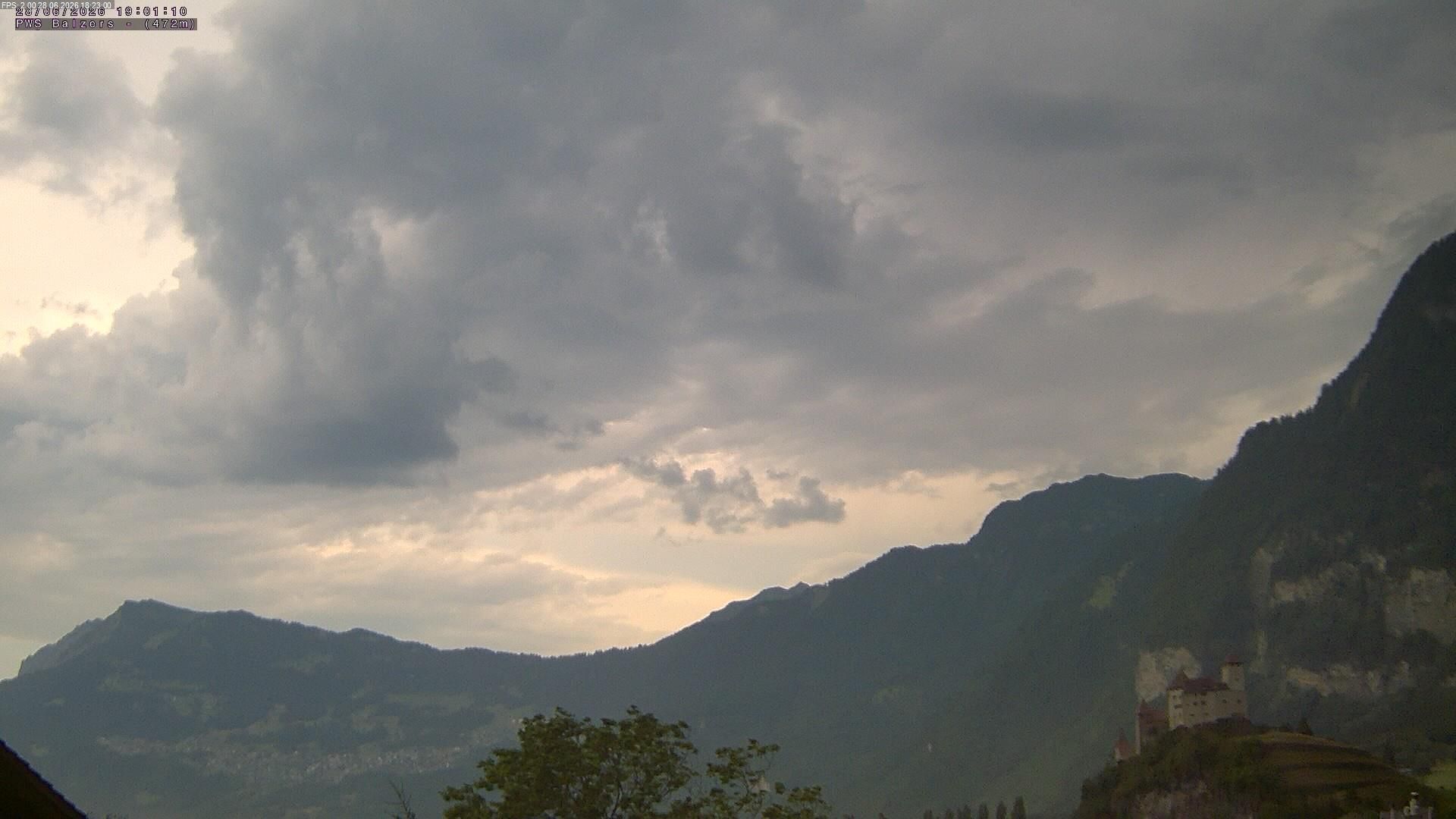 Balzers: Liechtenstein: Blickrichtung Nord
