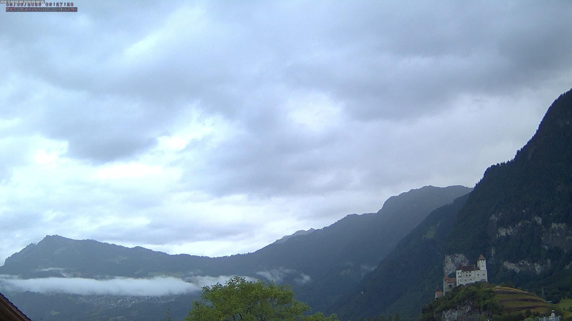 Balzers: Liechtenstein: Blickrichtung Nord