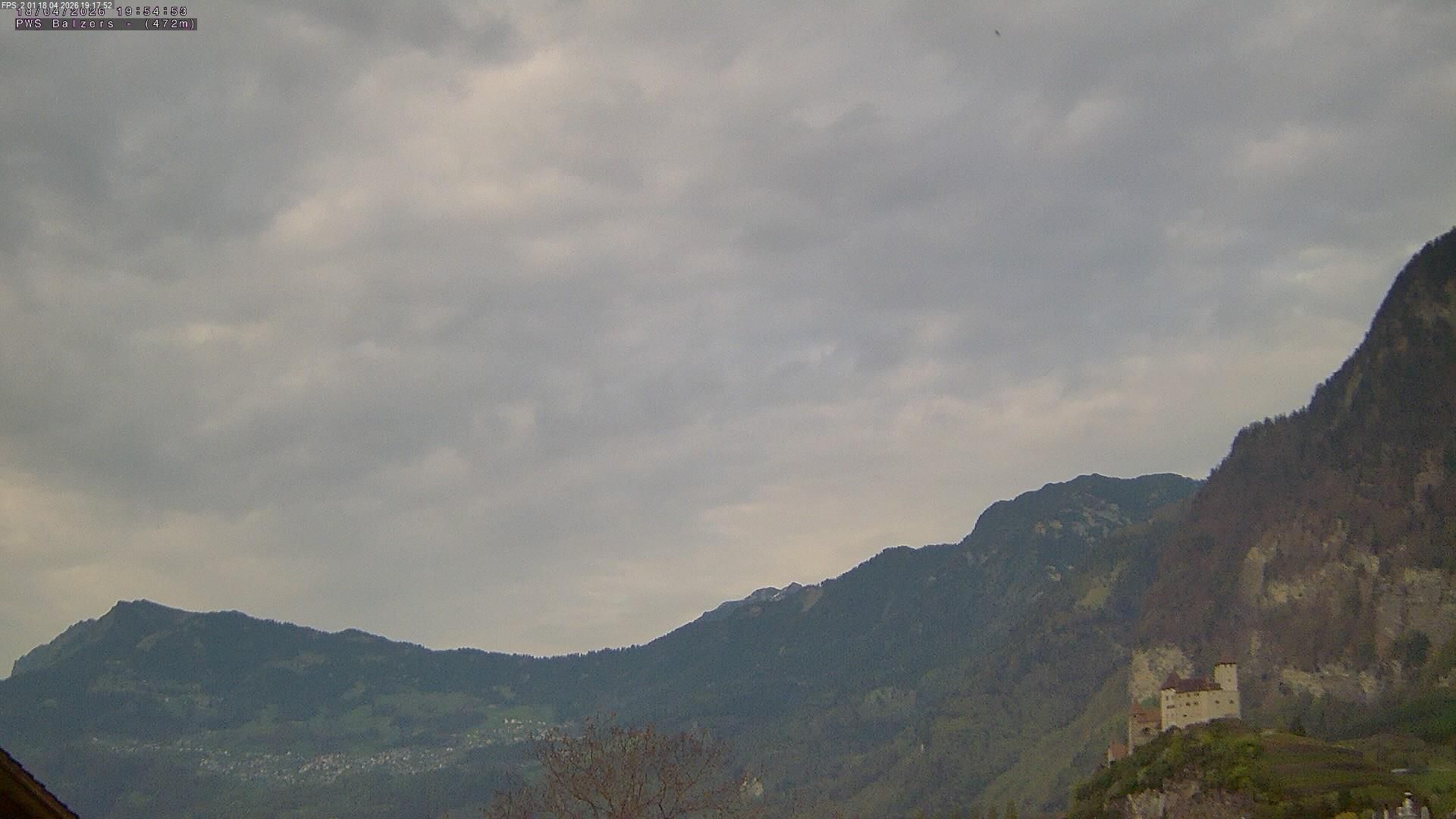 Balzers: Liechtenstein: Blickrichtung Nord