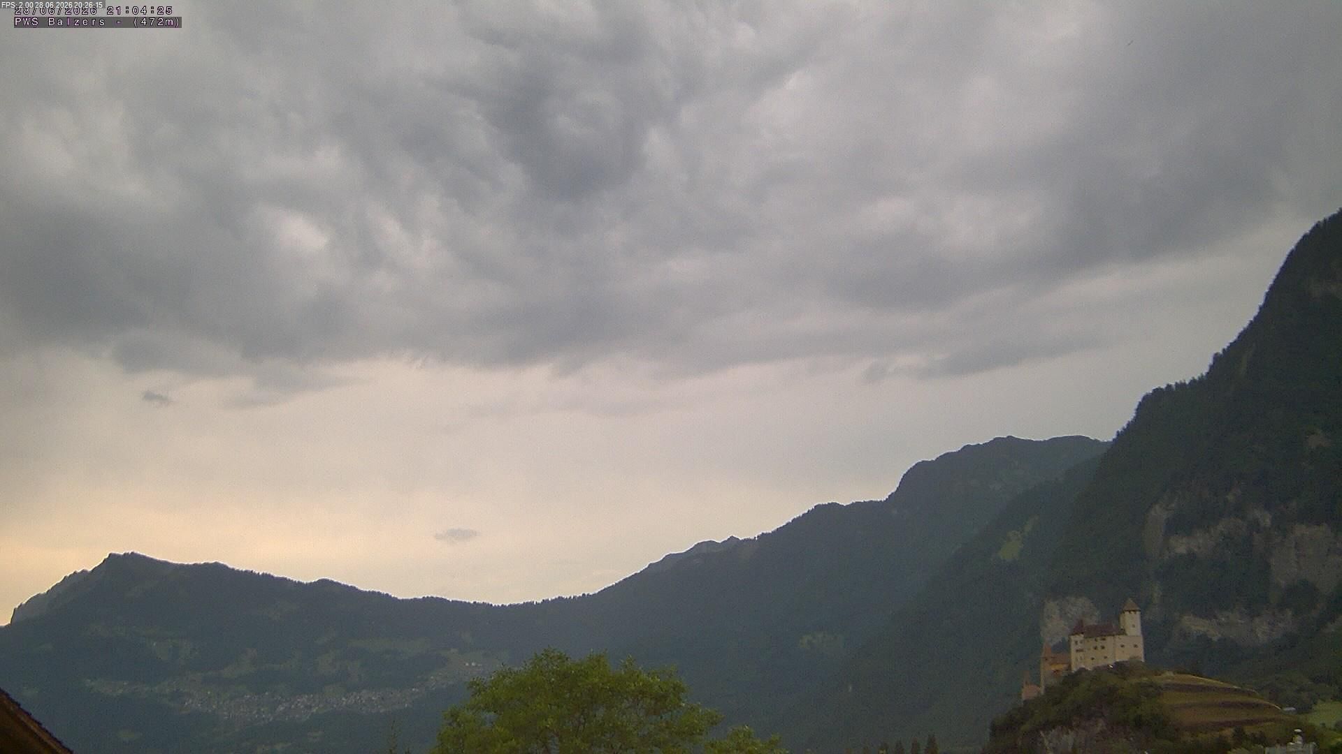 Balzers: Liechtenstein: Blickrichtung Nord