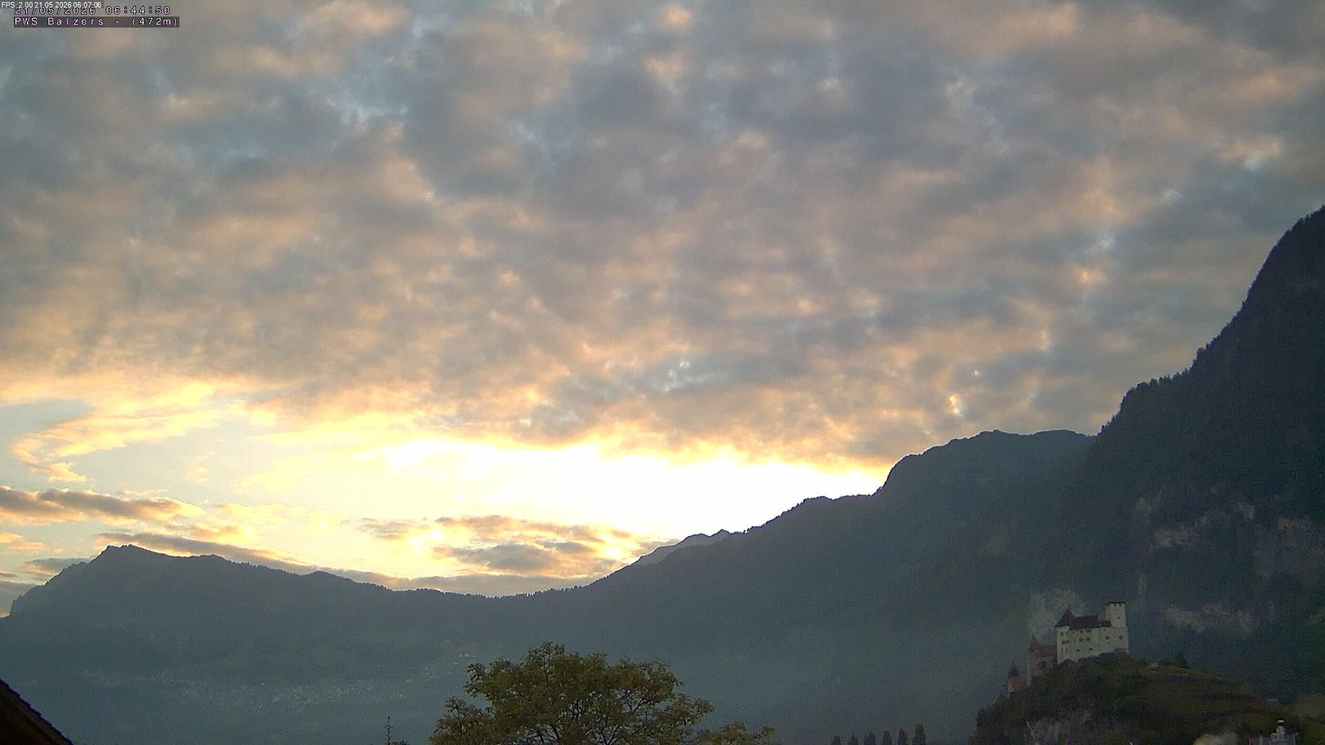 Balzers: Liechtenstein: Blickrichtung Nord