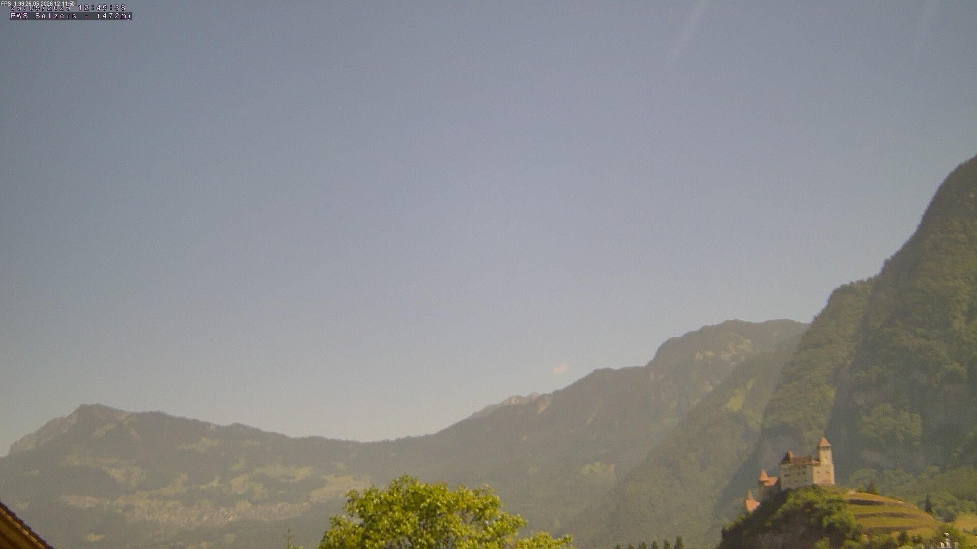 Balzers: Liechtenstein: Blickrichtung Nord