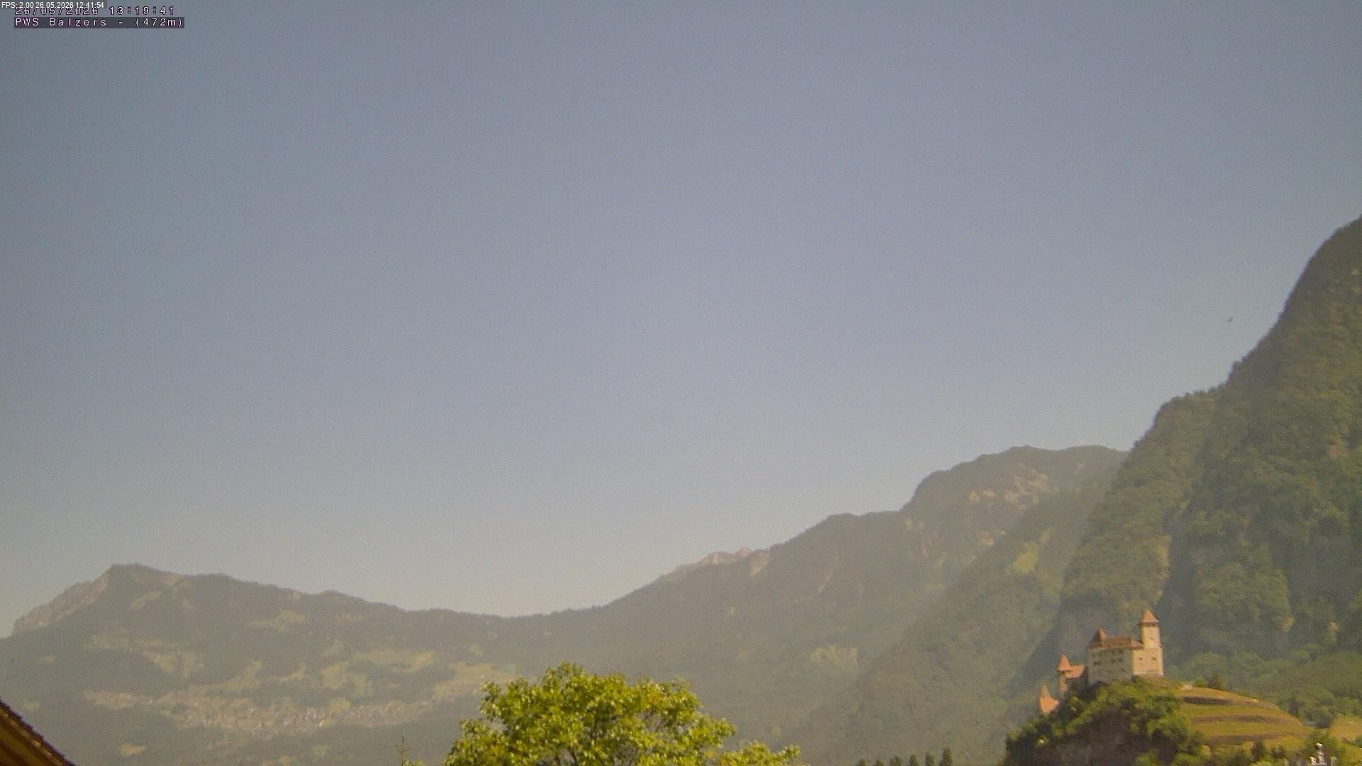 Balzers: Liechtenstein: Blickrichtung Nord