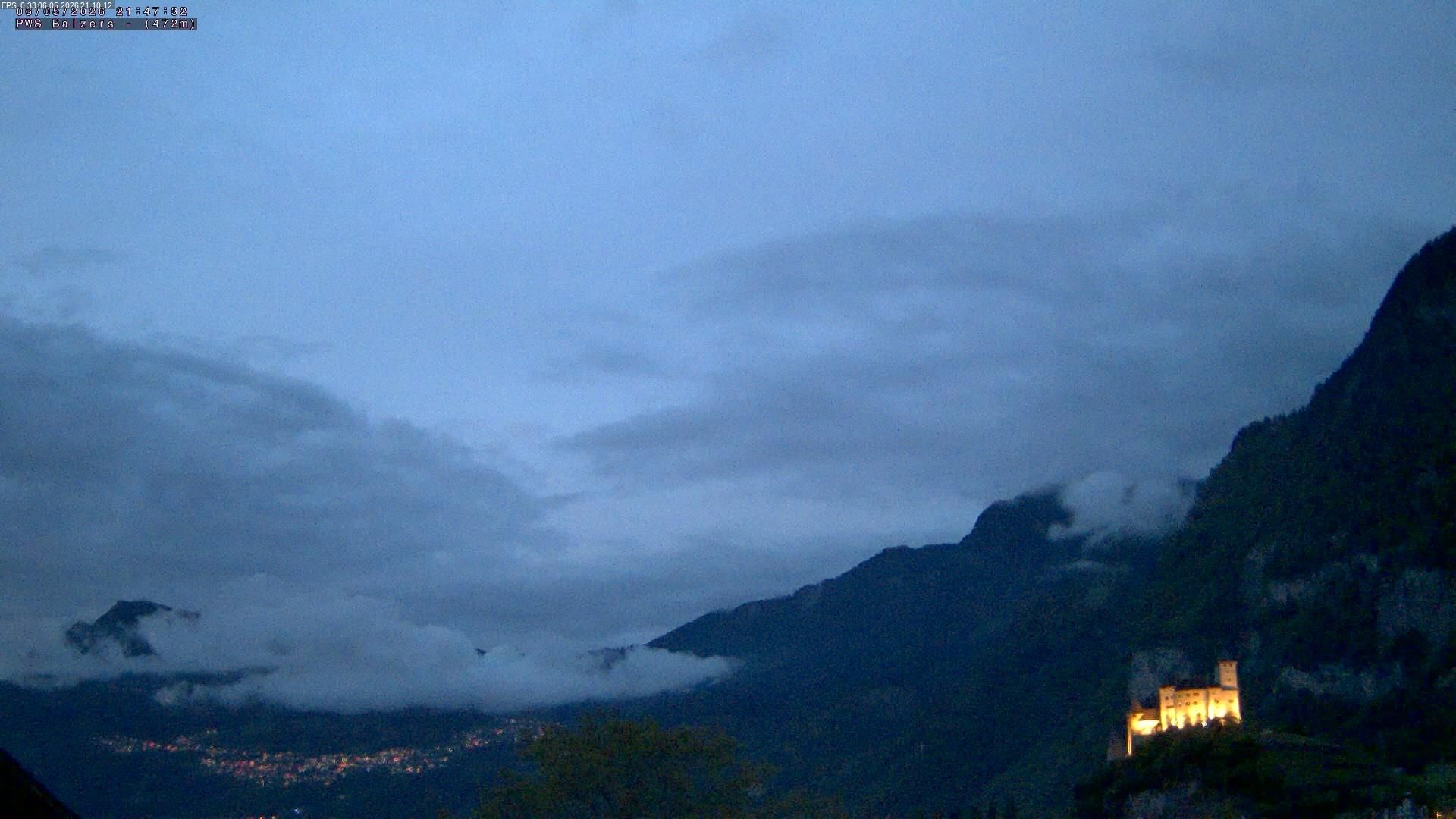 Balzers: Liechtenstein: Blickrichtung Nord