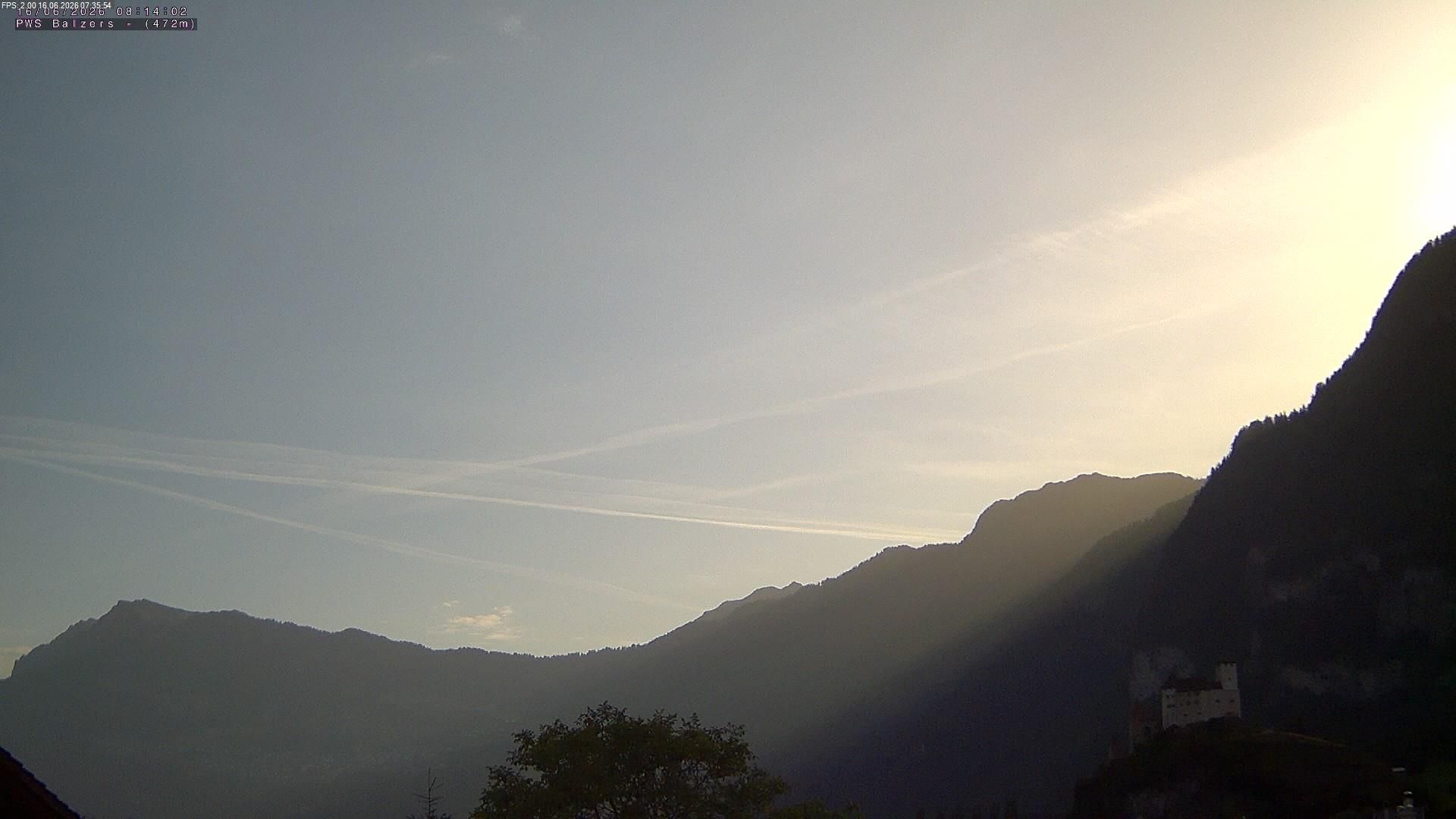 Balzers: Liechtenstein: Blickrichtung Nord