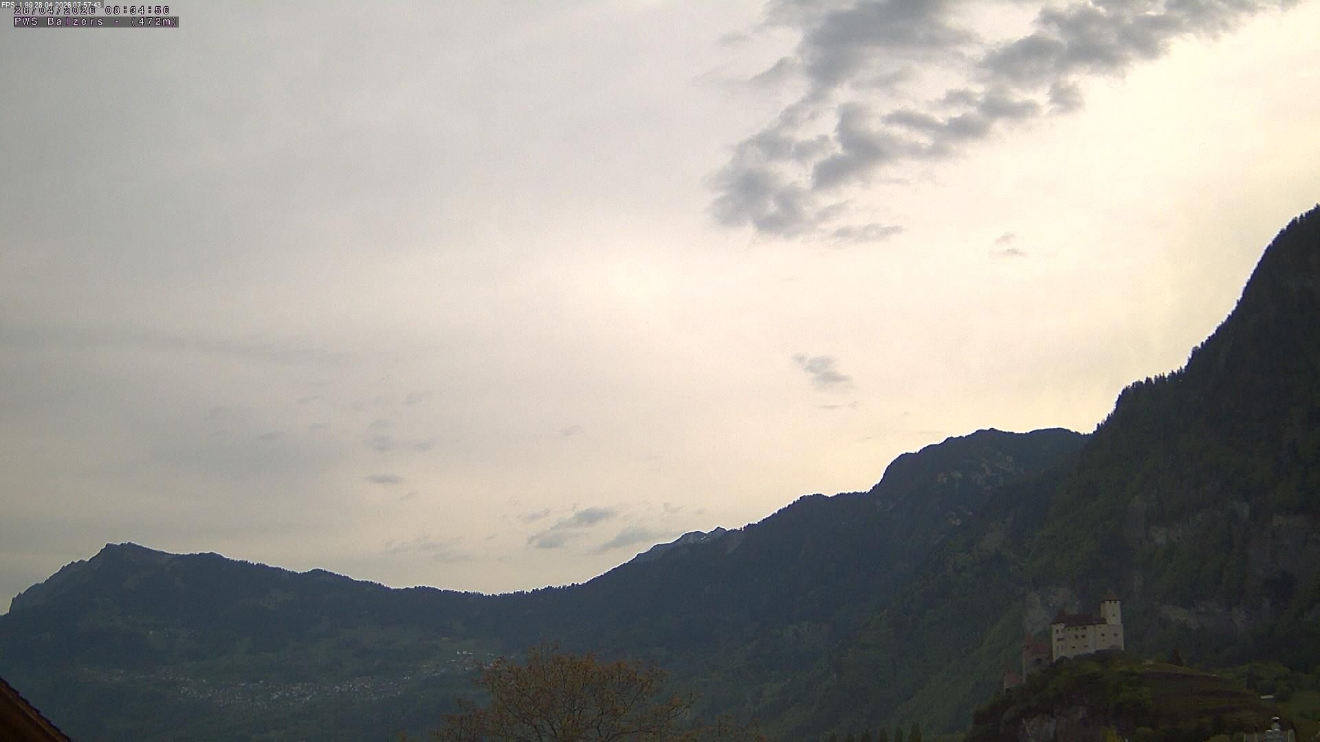 Balzers: Liechtenstein: Blickrichtung Nord