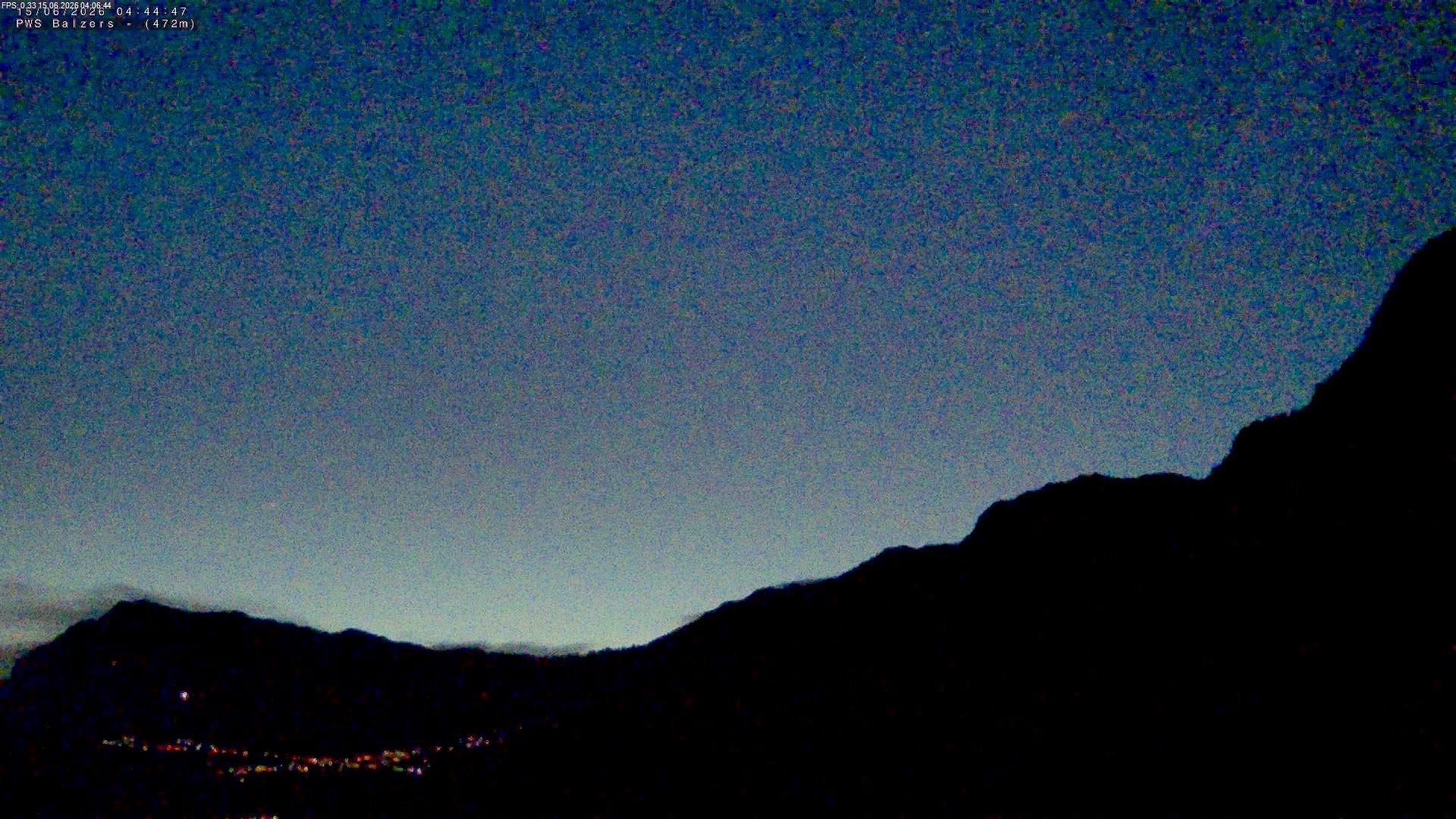 Balzers: Liechtenstein: Blickrichtung Nord
