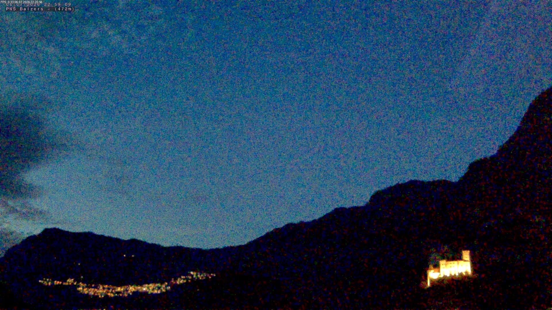 Balzers: Liechtenstein: Blickrichtung Nord