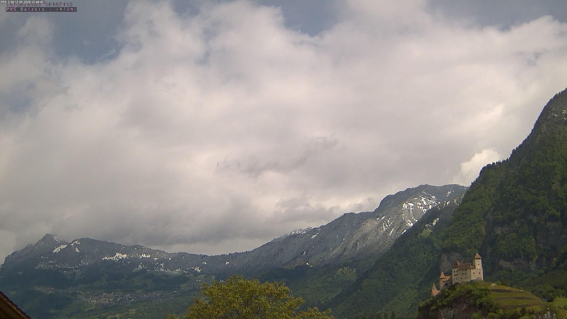 Balzers: Liechtenstein: Blickrichtung Nord