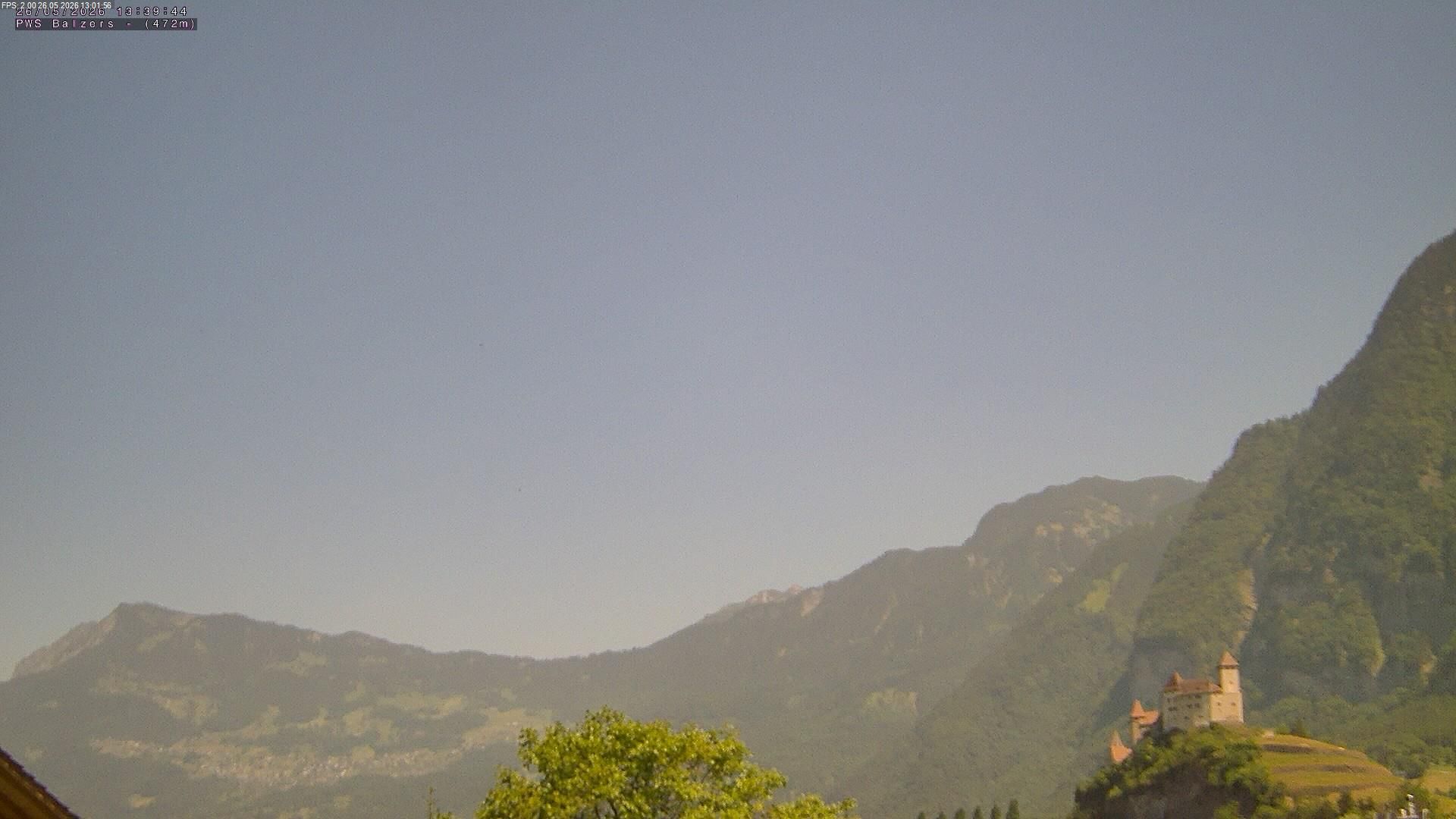 Balzers: Liechtenstein: Blickrichtung Nord