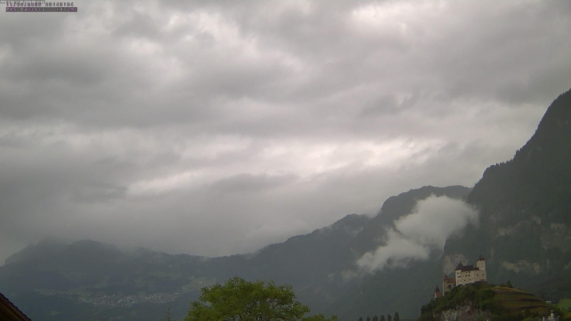 Balzers: Liechtenstein: Blickrichtung Nord