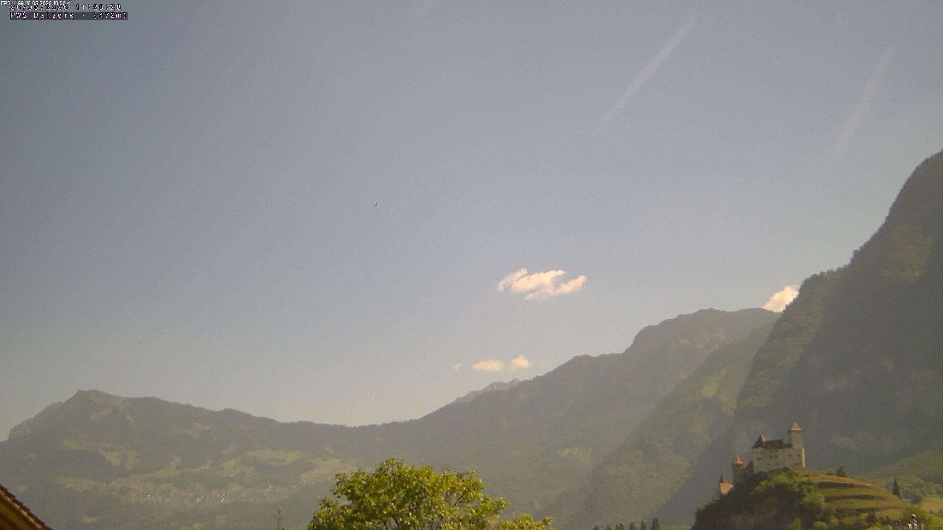 Balzers: Liechtenstein: Blickrichtung Nord
