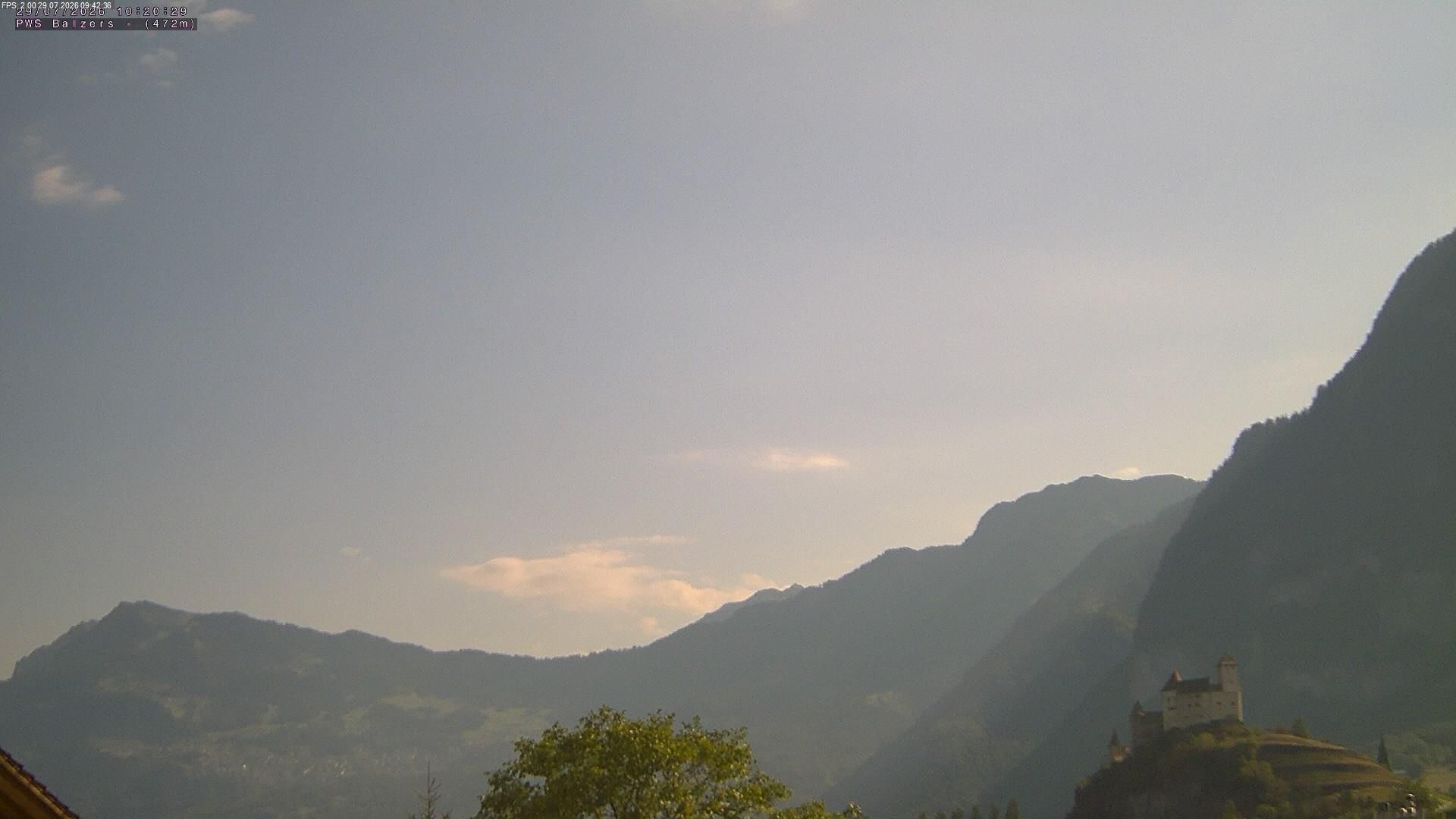 Balzers: Liechtenstein: Blickrichtung Nord