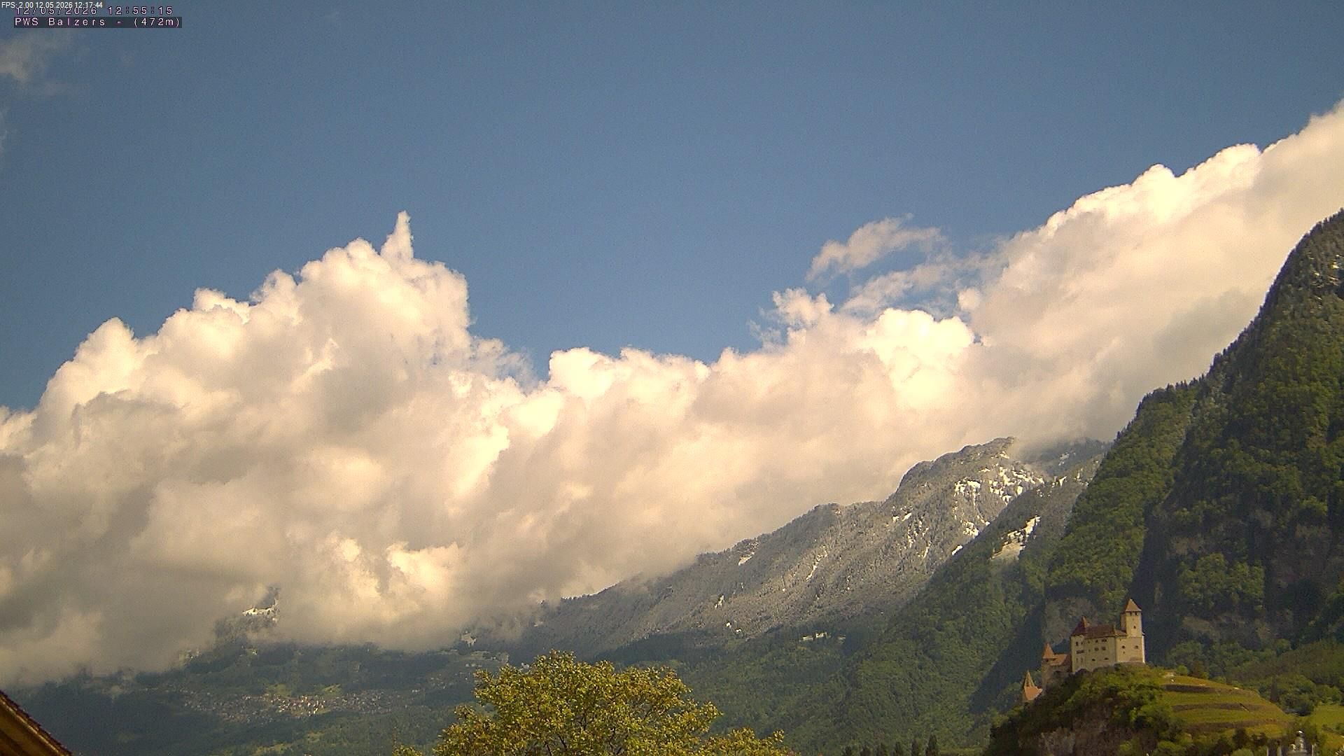 Balzers: Liechtenstein: Blickrichtung Nord