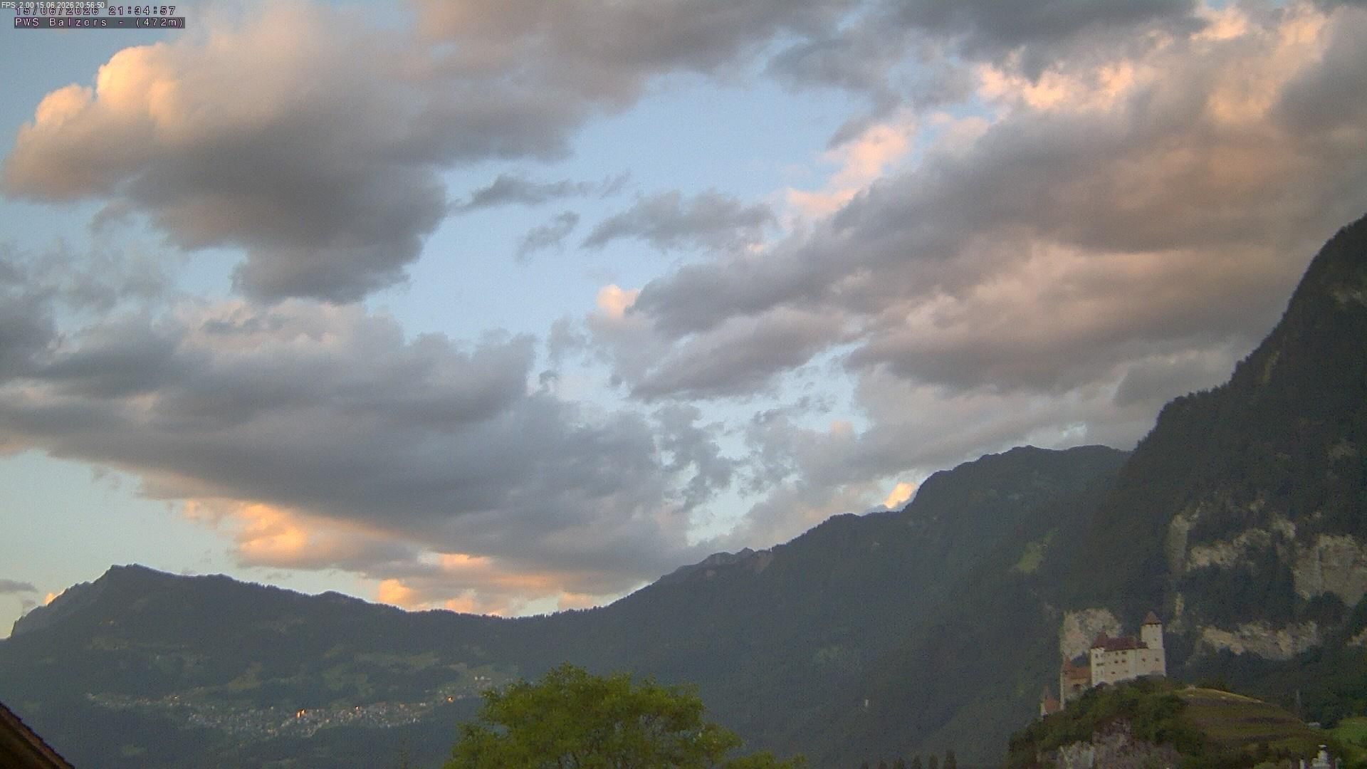 Balzers: Liechtenstein: Blickrichtung Nord