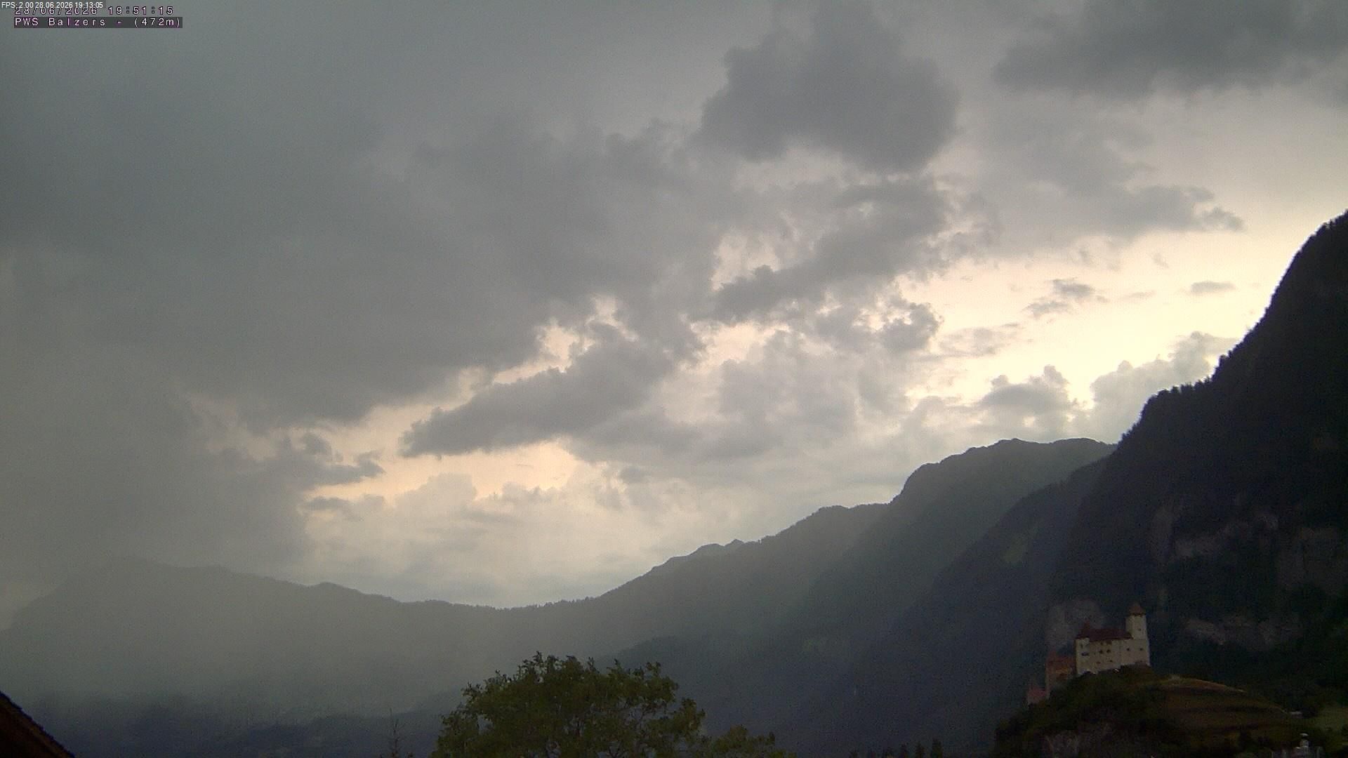 Balzers: Liechtenstein: Blickrichtung Nord