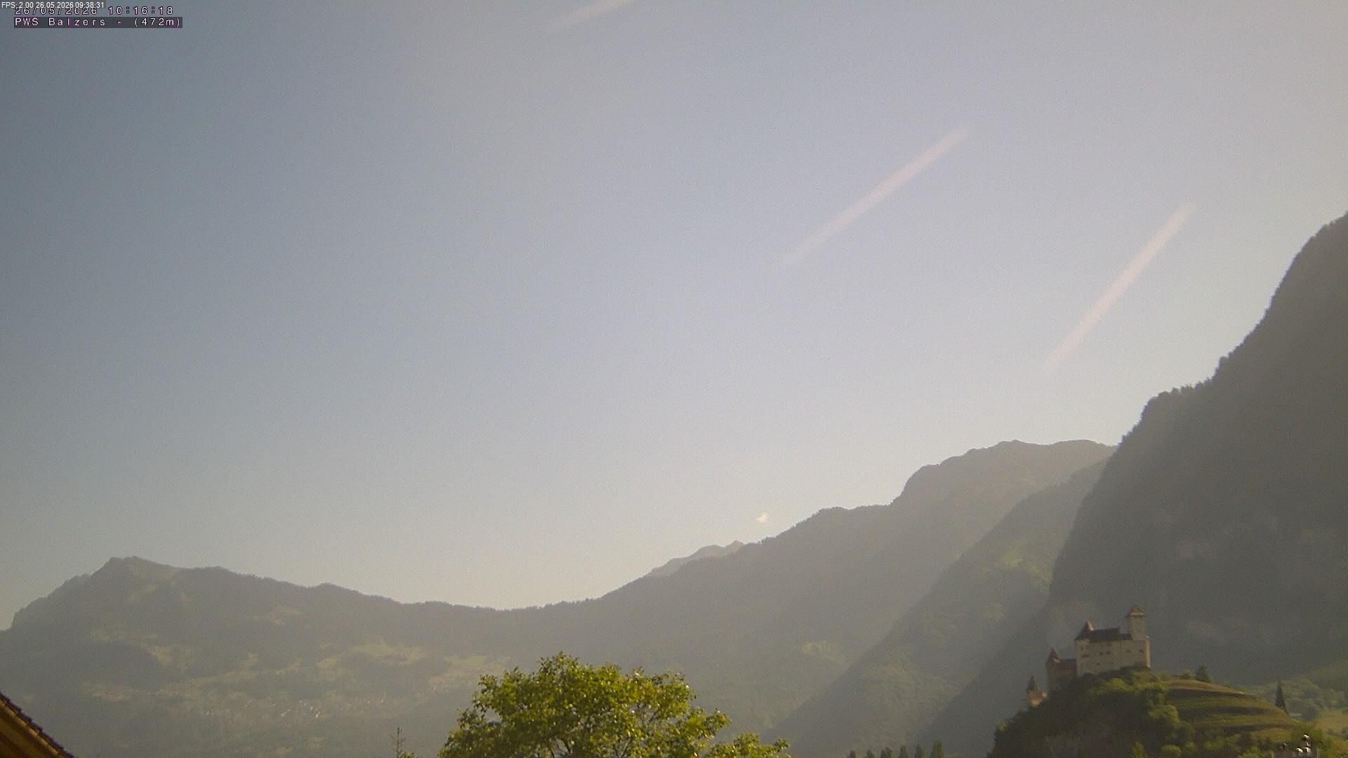 Balzers: Liechtenstein: Blickrichtung Nord
