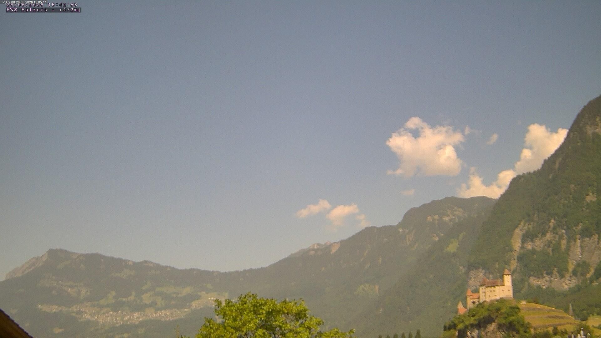 Balzers: Liechtenstein: Blickrichtung Nord