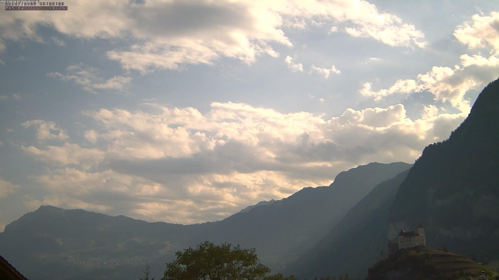 Balzers: Liechtenstein: Blickrichtung Nord