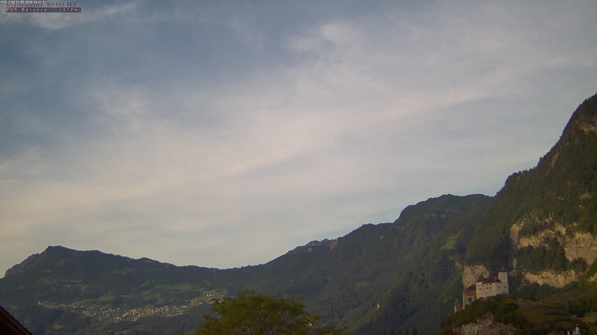Balzers: Liechtenstein: Blickrichtung Nord