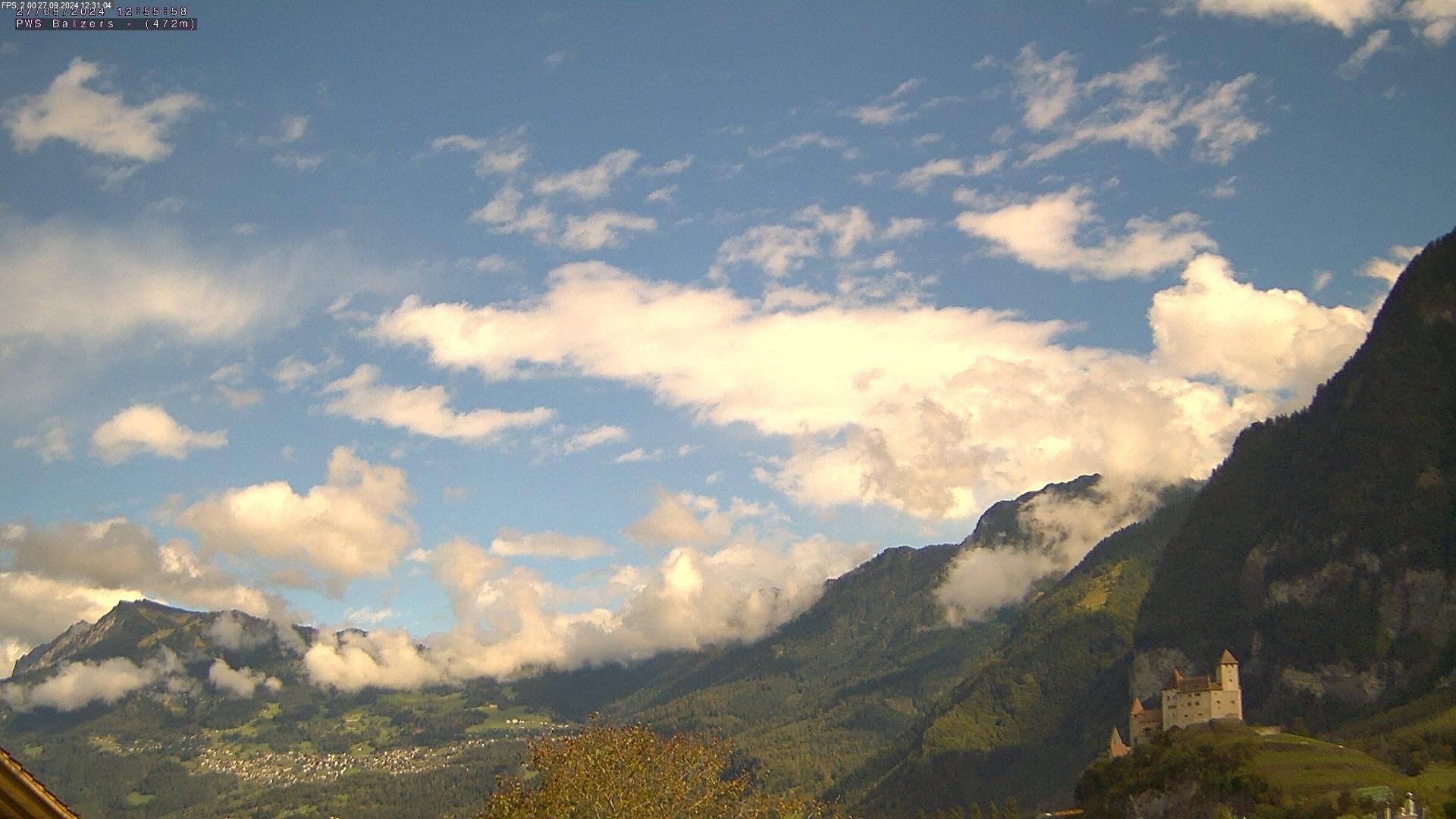 Balzers: Blickrichtung Nord