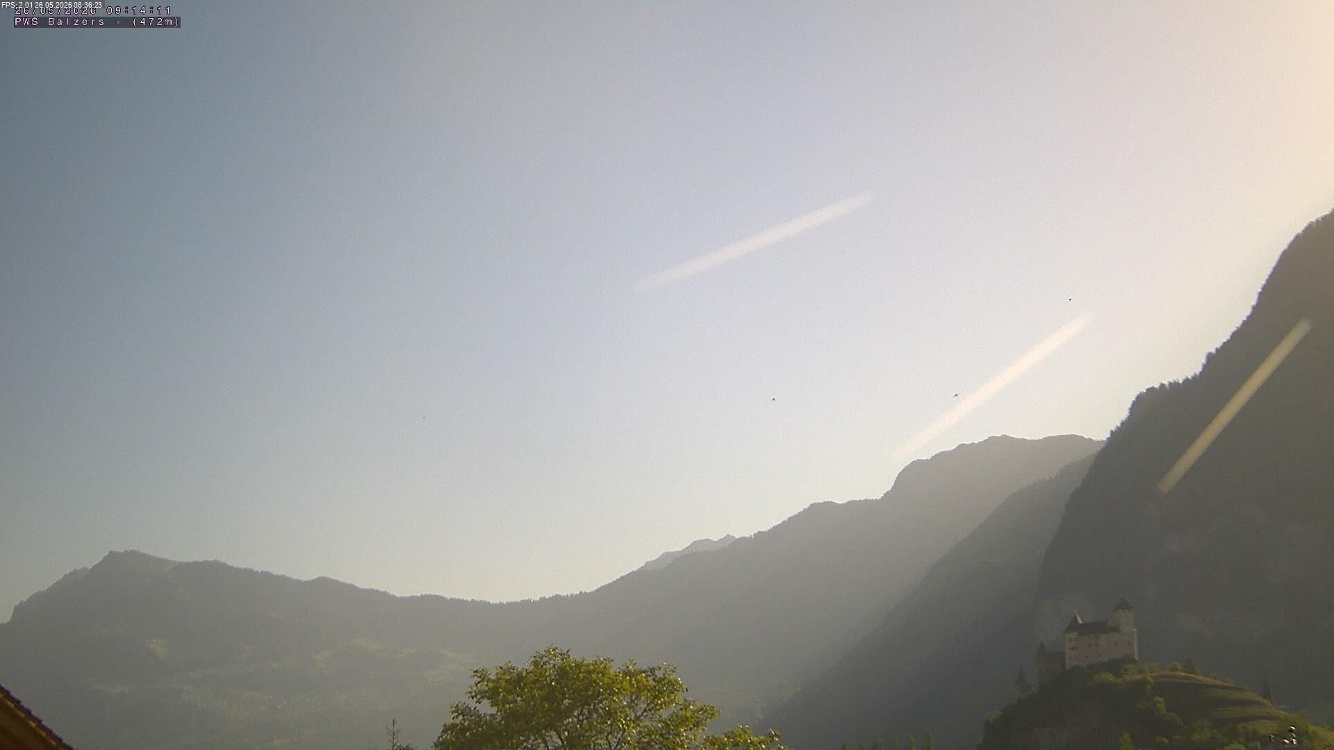 Balzers: Liechtenstein: Blickrichtung Nord