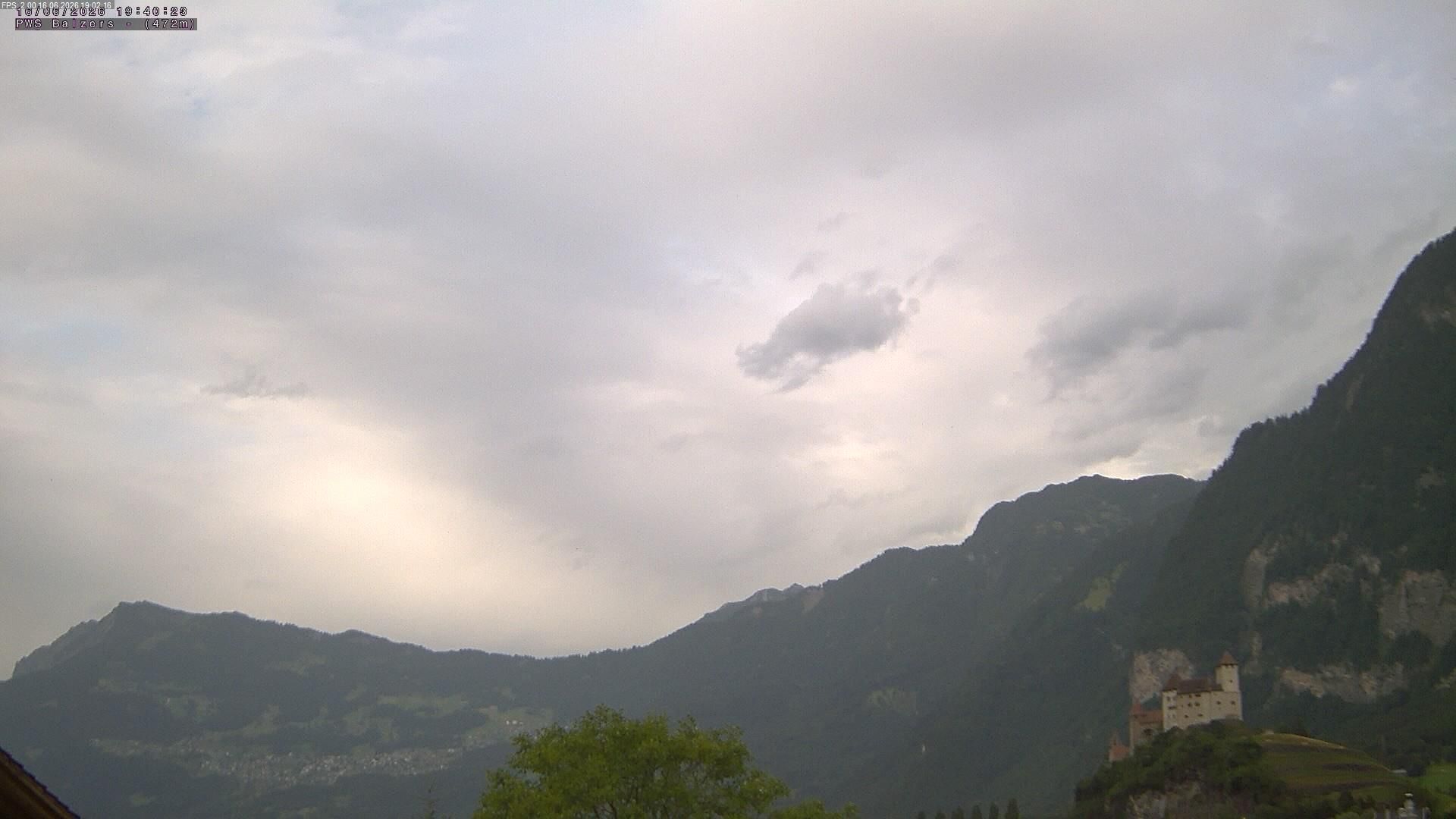 Balzers: Liechtenstein: Blickrichtung Nord