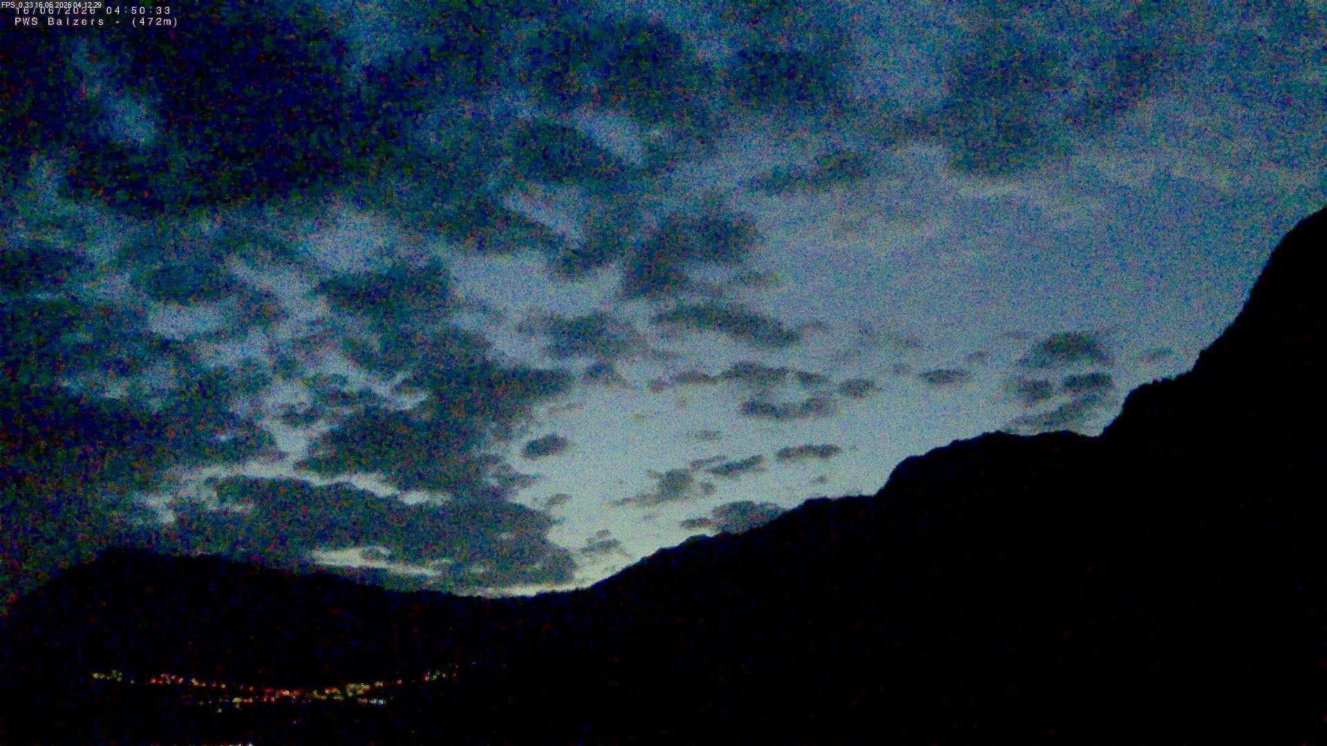Balzers: Liechtenstein: Blickrichtung Nord
