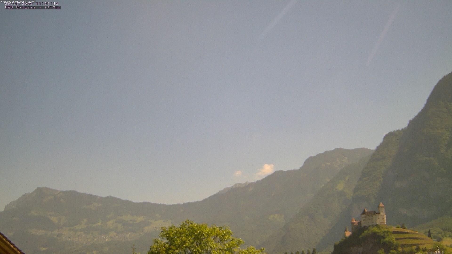 Balzers: Liechtenstein: Blickrichtung Nord