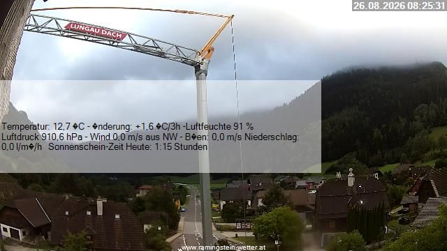 Traffic Cam Ramingstein › South-East: Maier Reinhard