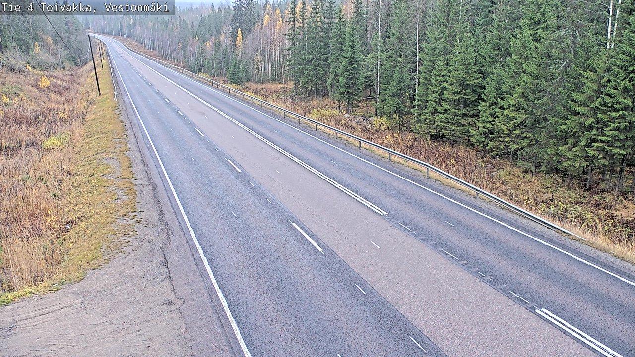 Traffic Cam Toivakka: Tie - Vestonmäki - Jyväskylään