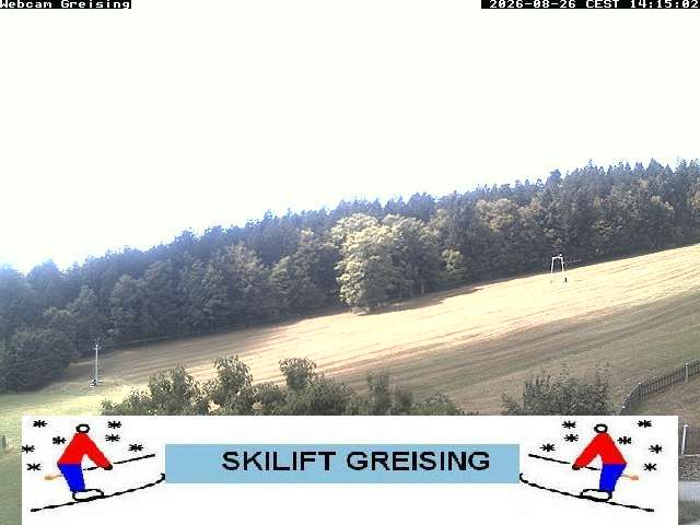 Traffic Cam Deggendorf: Greising - Skilift