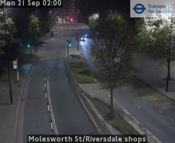 Traffic Cam London: Molesworth St/Riversdale shops