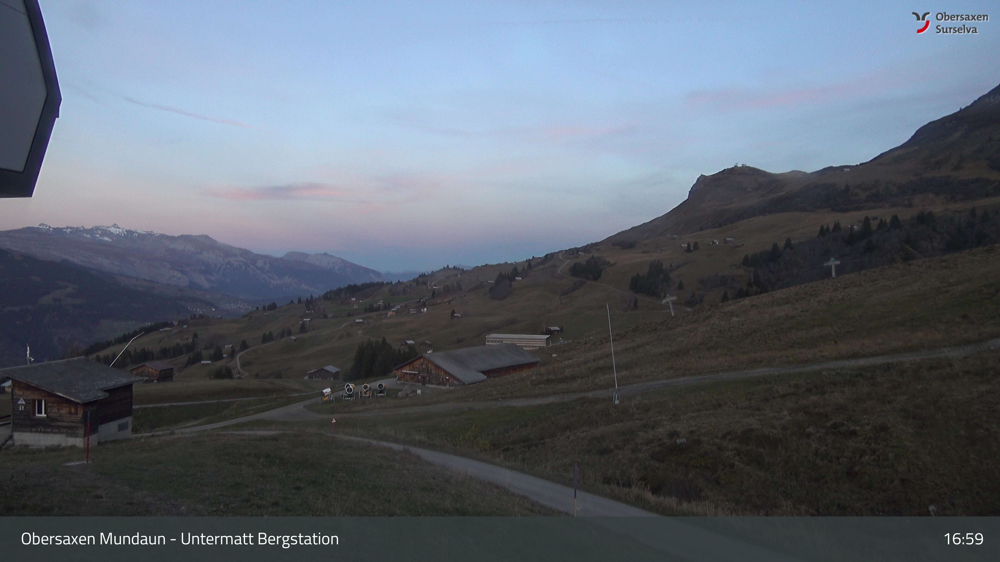 Obersaxen-Affeier: Obersaxen Mundaun - Untermatt Bergstation