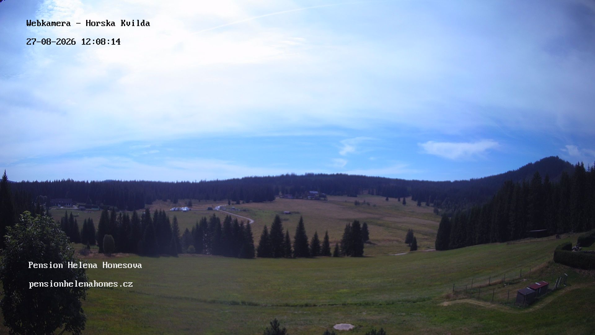 Traffic Cam Horska Kvilda: Plzeňský kraj, Česko: Antýgl