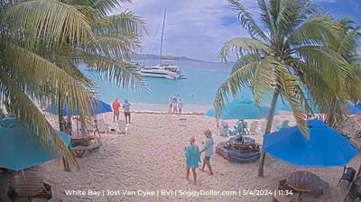 Daylight webcam view from Road Town: British Virgin Islands
