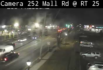 Traffic Cam Head of the Harbor: NY 25 Eastbound at Mall Road B (Signal 74.33P)