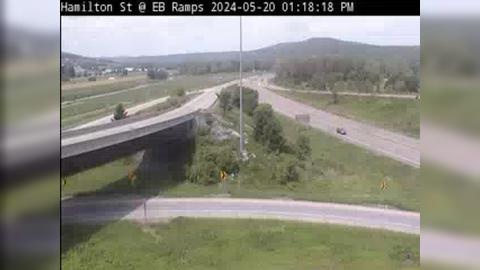 Traffic Cam Painted Post › East: Hamilton St at Exit 44 Eastbound