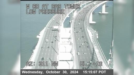 Traffic Cam San Francisco: TVD32 -- I-80 : Bay Bridge SAS Tower East