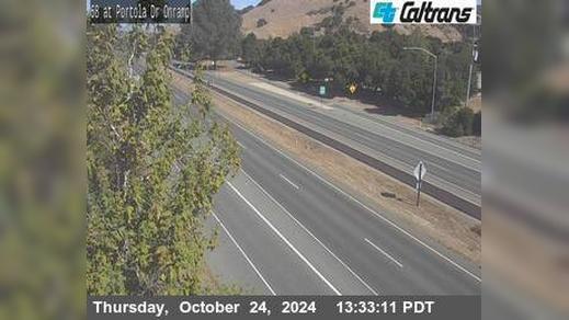 Traffic Cam Serra Village › West: SR-68 : Portola Drive