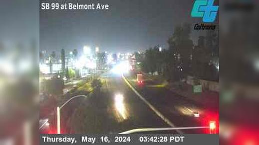 Traffic Cam Fresno › South: FRE-99-AT BELMONT AVE