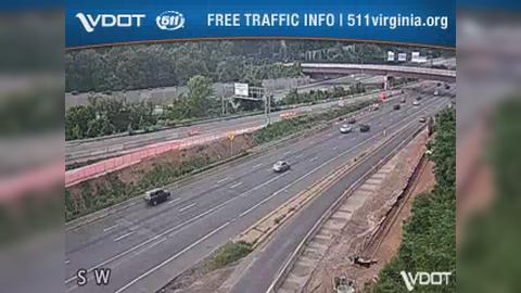 Traffic Cam Lewinsville: I-495 - MM 45 - NB - Exit 45, Route 267 - Dulles Toll Rd