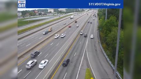 Traffic Cam Virginia Beach: I-264 - MM 15 - WB - AT NEWTOWN ROAD