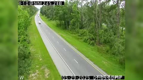 Traffic Cam Madison: I-10 @ MM 245.2 EB