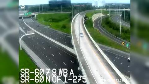 Traffic Cam Tampa: CCTV SR- . WB